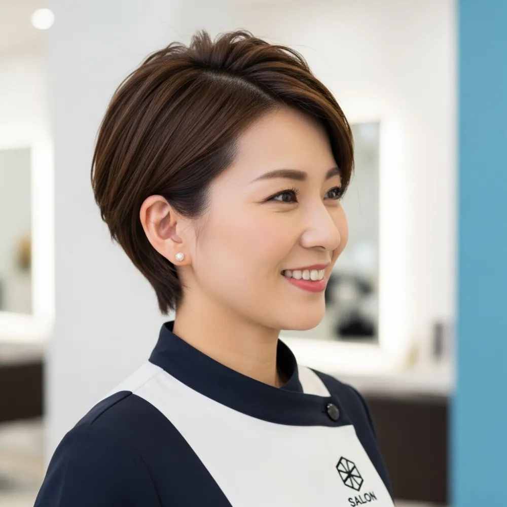 ショート+カラー